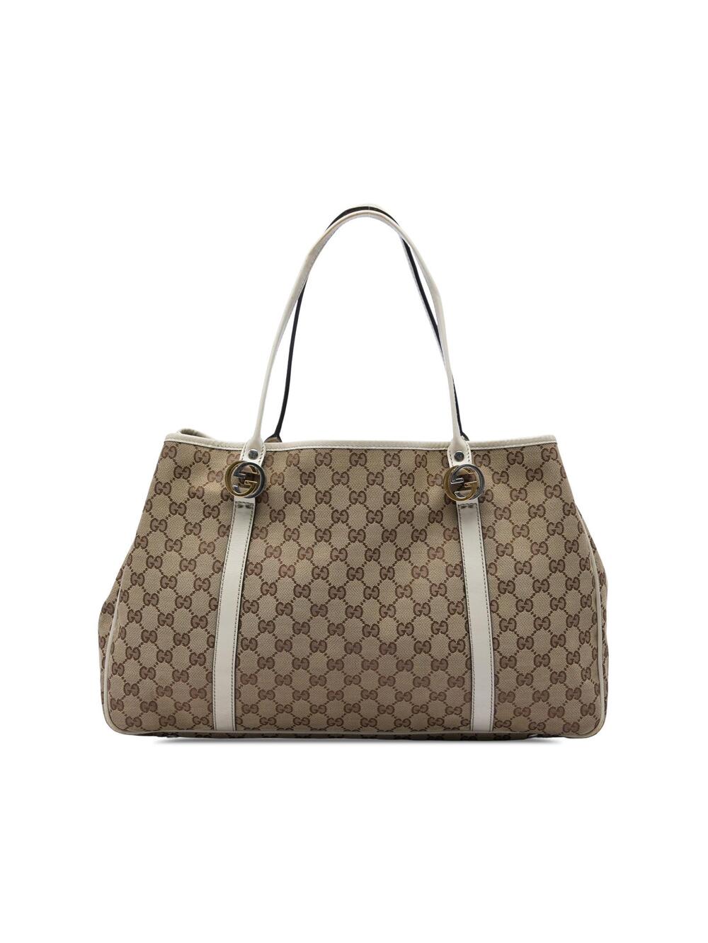 Gucci Large Gg Canvas Twins Tote Pre- #347998G56B